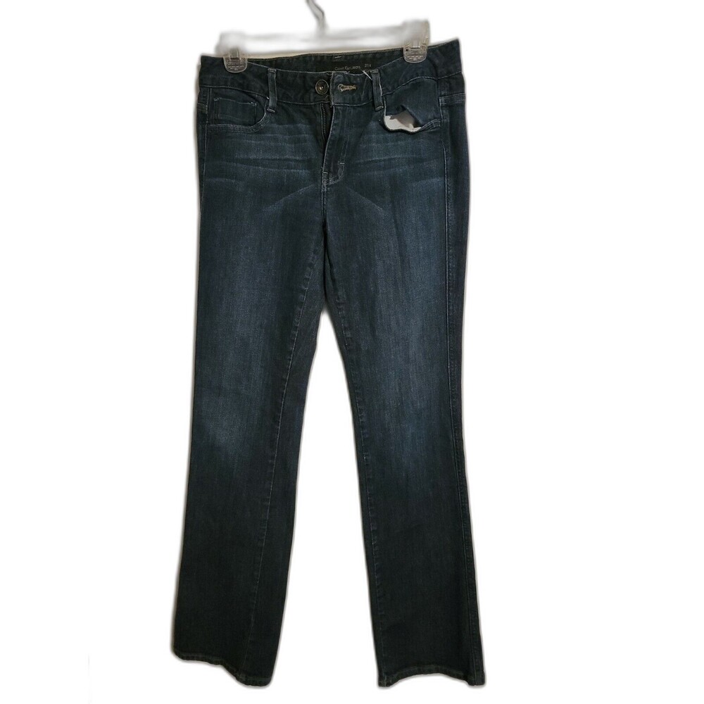 Calvin Klein Womens Denim Lean Boot Cut  Jeans Size 4